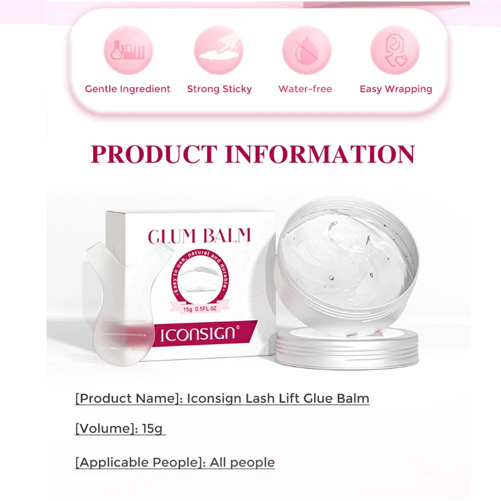 ICONSIGN Lash Glue Balm For Eyebrow & Eyelash