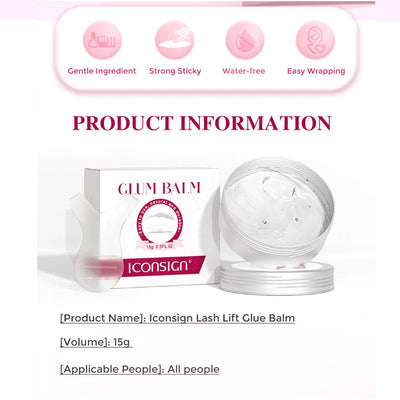 ICONSIGN Lash Glue Balm For Eyebrow & Eyelash