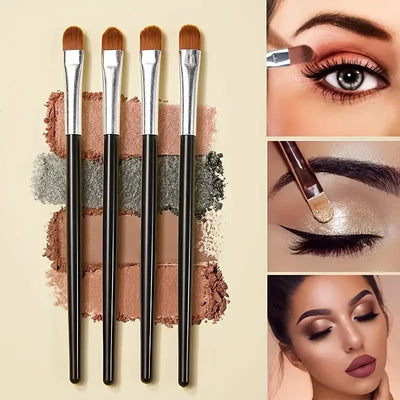 13pcs Premium Synthetic Nylon Bristle Makeup Brush Set - Soft, Gentle, and Cruelty-Free for Flawless Foundation, Blush, Powder,