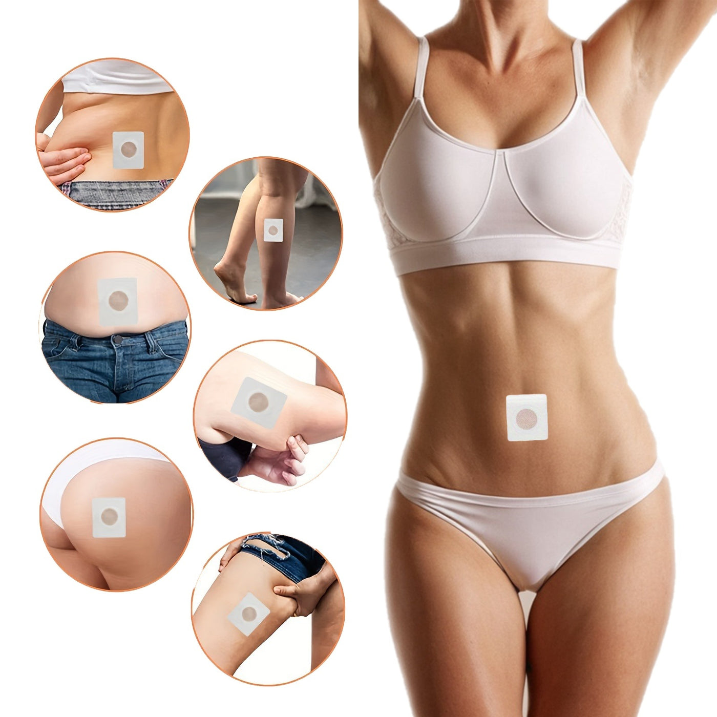 Navel Belly Slimming Patch Abdomen Magnetic