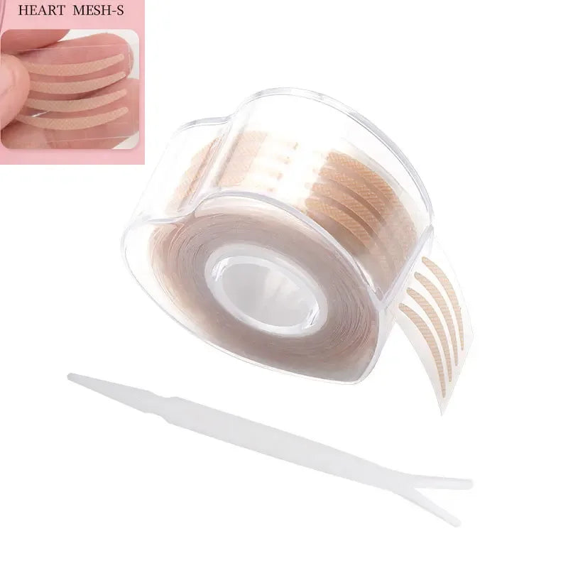 600 pcs Double Fold Eyelid Tape Sticker Invisible Lace Eyelash Extension Self-adhesive Under Eye Lashes Shadow Patch Beauty Tool