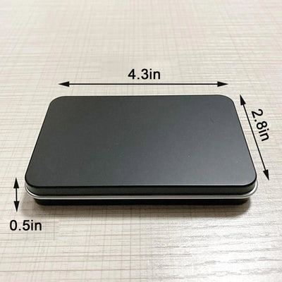 1Pc Matte Black Empty Magnetic Cosmetics Palette Eyeshadow