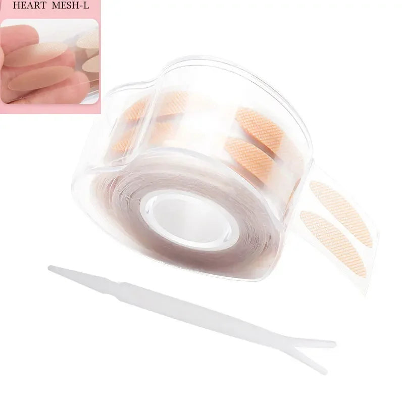 600 pcs Double Fold Eyelid Tape Sticker Invisible Lace Eyelash Extension Self-adhesive Under Eye Lashes Shadow Patch Beauty Tool