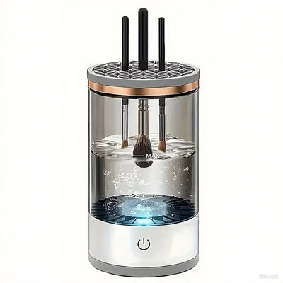 Smart Electric Makeup Brush Cleaner USB Charging Eyeshadow Brush Holder Low Temperature Drying Anti Fried Hair Lazy Beauty Tool