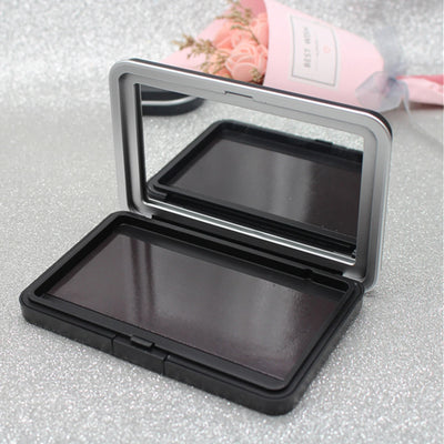 1Pc Matte Black Empty Magnetic Cosmetics Palette Eyeshadow